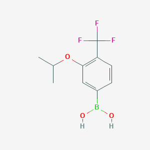 3-Isopropoxy-4-(trifluoromethyl)phenylboronic acid - (2096341-53-4)