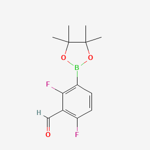 2,4-Difluoro-3-formylphenylboronic acid pinacol ester - (2121512-76-1)