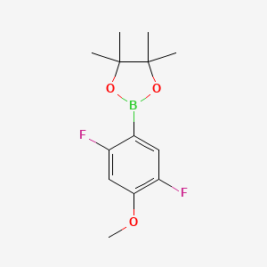 2,5-Difluoro-4-benzyloxyphenylboronic acid pinacol ester - (2121514-83-6)