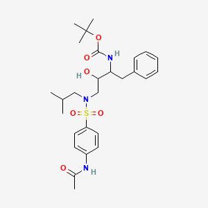 tert-Butyl ((2R,3R)-4-(4-acetamido-N-isobutylphenylsulfonamido)-3-hydroxy-1-phenylbutan-2-yl)carbamate - (2126144-72-5)