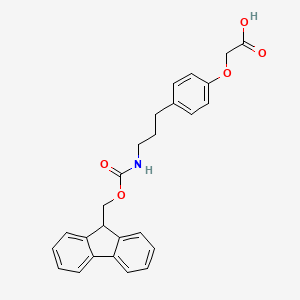 2-[4-[3-(Fmoc-amino)propyl]phenoxy]acetic acid - (2137903-68-3)