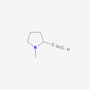 2-Ethynyl-1-methylpyrrolidine - (2138142-67-1)