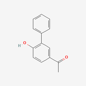 1-(2-hydroxybiphenyl-3-yl)ethanone - (21424-82-8)