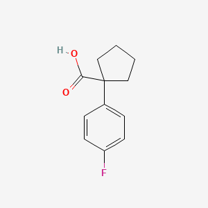 1-(4-Fluorophenyl)cyclopentanecarboxylic acid - (214262-99-4)