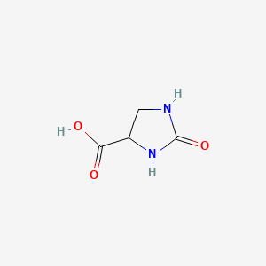 4-Imidazolidinecarboxylicacid,2-oxo-,(4R)-(9CI) - (214767-15-4)