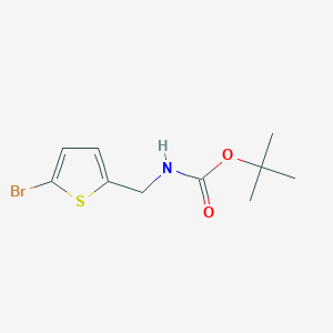 tert-Butyl ((5-bromothiophen-2-yl)methyl)carbamate - (215183-27-0)