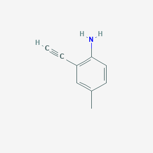 2-Ethynyl-4-methylaniline - (215589-37-0)