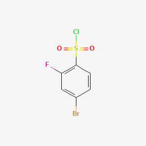4-Bromo-2-fluorobenzenesulfonyl chloride - (216159-03-4)