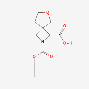 2-[(tert-butoxy)carbonyl]-6-oxa-2-azaspiro[3.4]octane-1-carboxylic acid - (2168432-06-0)