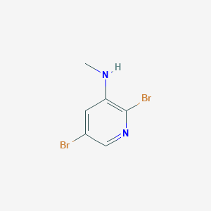 2,5-dibromo-N-methyl-pyridin-3-amine - (2169192-79-2)