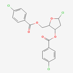 1-Chloro-3,5-di-(4-chlorobenzoyl)-2-deoxy-D-ribose - (21740-23-8)