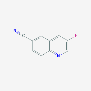 3-fluoroquinoline-6-carbonitrile - (2177258-32-9)