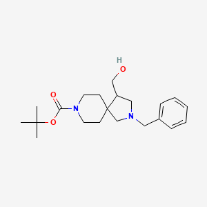 Tert-Butyl 2-Benzyl-4-(Hydroxymethyl)-2,8-Diazaspiro[4.5]Decane-8-Carboxylate - (2177263-91-9)