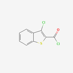 3-Chlorobenzo[b]thiophene-2-carbonyl chloride - (21815-91-8)
