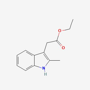 1H-Indole-3-aceticacid, 2-methyl-, ethyl ester - (21909-49-9)