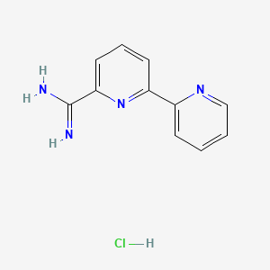 [2,2'-Bipyridine]-6-carboxiMidaMide hydrochloride - (219745-75-2)