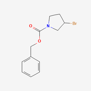 3-BroMo-pyrrolidine-1-carboxylic acid benzyl ester - (220212-12-4)