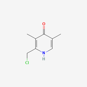 2-Chloromethyl-3,5-dimethylpyridin-4-ol - (220771-03-9)