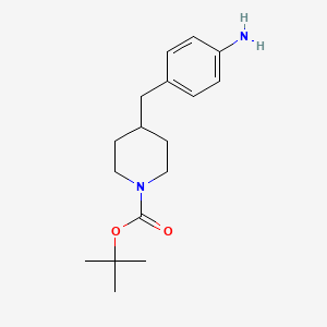 tert-Butyl 4-(4-aminobenzyl)piperidine-1-carboxylate - (221532-96-3)