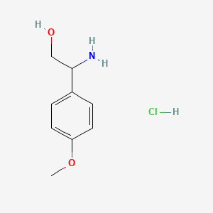 (2S)-2-Amino-2-(4-methoxyphenyl)ethan-1-ol hcl - (221697-17-2)