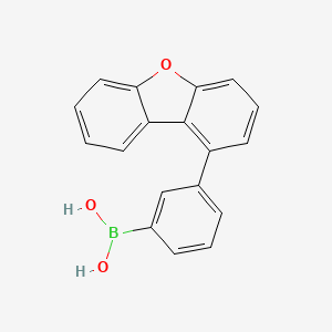 (3-(dibenzo[b,d]furan-1-yl)phenyl)boronic acid - (2229864-76-8)