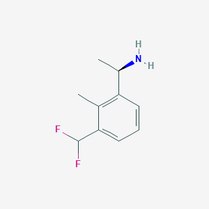 (R)-1-(3-(Difluoromethyl)-2-methylphenyl)ethan-1-amine - (2230840-56-7)