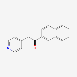 1-(2-NAPHTHYL)-2-(4-PYRIDYL)ETHANONE - (224040-86-2)