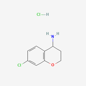 (R)-7-CHLOROCHROMAN-4-AMINEHCL - (2241594-30-7)