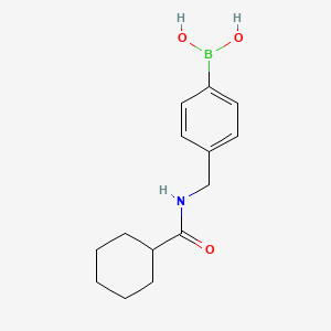 (4-(Cyclohexanecarboxamidomethyl)phenyl)boronic acid - (2246765-62-6)
