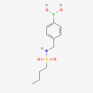 (4-(butylsulfonamidomethyl)phenyl)boronic acid - (2246845-30-5)