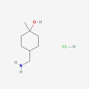 cis-4-(aminomethyl)-1-methyl-cyclohexanol;hydrochloride - (2250242-32-9)