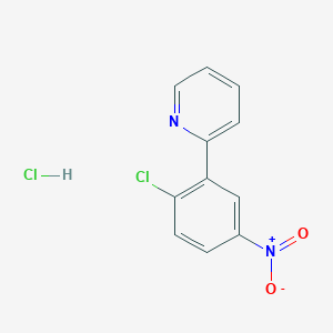 2-(2-Chloro-5-nitrophenyl)pyridinehydrochloride - (2254573-75-4)
