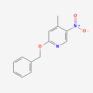 2-(Benzyloxy)-4-Methyl-5-nitropyridine - (22754-93-4)