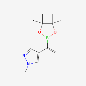 1-(1-Methyl-4-pyrazolyl)vinylboronic Acid Pinacol Ester - (2275604-60-7)