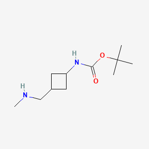 tert-Butyl (3-((methylamino)methyl)cyclobutyl)carbamate - (2285247-39-2)