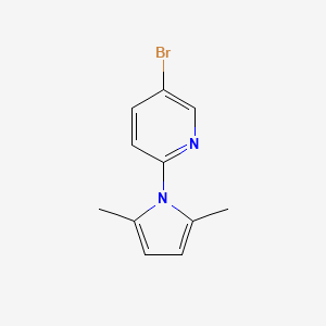 5-bromo-2-(2,5-dimethyl-1H-pyrrol-1-yl)pyridine - (228710-82-5)