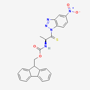 (S)-2-(Fmoc-amino)-1-(5-nitro-1-benzo[d][1,2,3]triazolyl)propane-1-thione - (2293079-49-7)