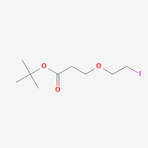tert-Butyl 3-(2-iodoethoxy)propanoate - (2296723-16-3)