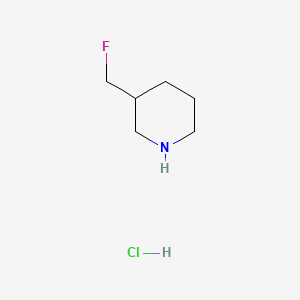 (3S)-3-(fluoromethyl)piperidine;hydrochloride - (2306246-73-9)