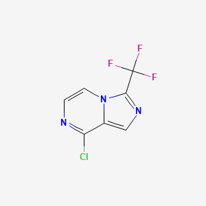 8-chloro-3-(trifluoromethyl)imidazo[1,5-a]pyrazine - (2306263-43-2)