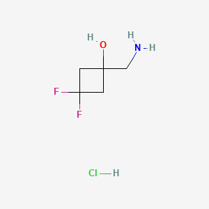 1-(aminomethyl)-3,3-difluoro-cyclobutanol;hydrochloride - (2316459-28-4)