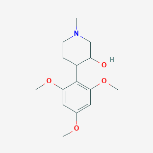 1-Methyl-4-(2,4,6-triMethoxyphenyl)piperidin-3-ol - (234771-34-7)