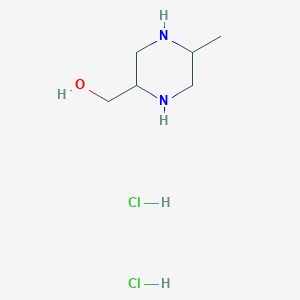 ((2R,5R)-5-Methylpiperazin-2-yl)methanol dihydrochloride - (2349395-67-9)