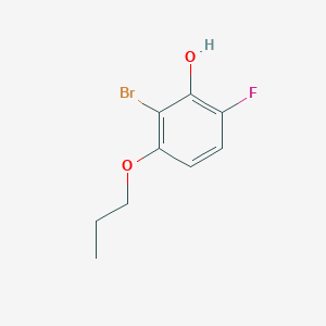 2-Bromo-6-fluoro-3-propoxyphenol - (2364585-13-5)