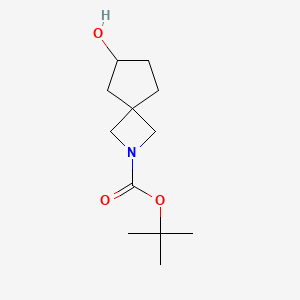 tert-butyl(6S)-6-hydroxy-2-azaspiro[3.4]octane-2-carboxylate - (2376903-72-7)
