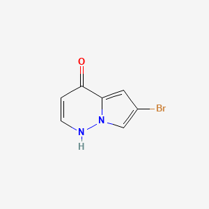 6-bromo-1H-pyrrolo[1,2-b]pyridazin-4-one - (2378747-06-7)