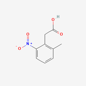 2-(2-Methyl-6-nitrophenyl)acetic acid - (23876-18-8)