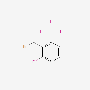 2-(Bromomethyl)-1-fluoro-3-(trifluoromethyl)benzene - (239087-08-2)