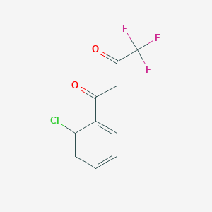 1-(2-CHLOROPHENYL)-4,4,4-TRIFLUOROBUTANE-1,3-DIONE - (23975-60-2)