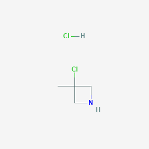 3-chloro-3-methyl-azetidine;hydrochloride - (24083-69-0)
